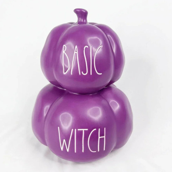 Rae Dunn Other - New 2021 Rae Dunn Basic Witch Purple Pumpkin